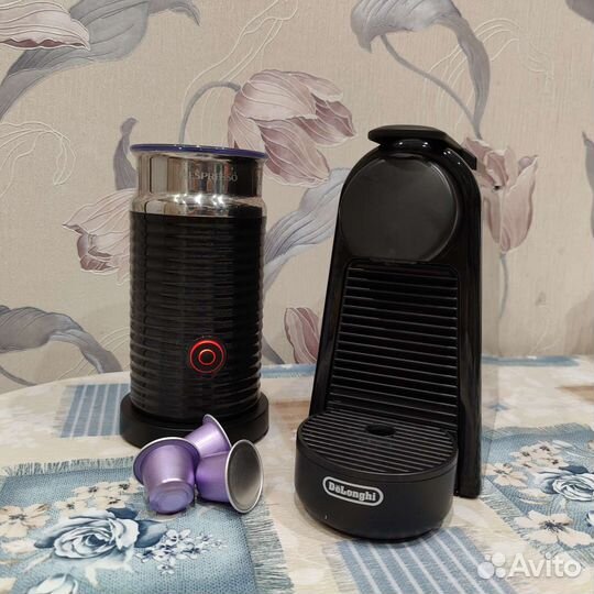 Delonghi Nespresso с капучинатором Aeroccino 3