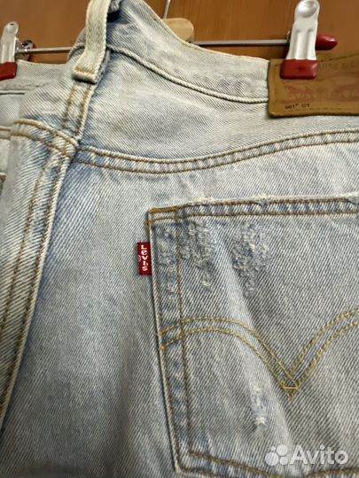 Джинсы levis 501 W28 L34