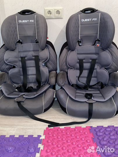 Детские автомобильные кресла 2 в 1