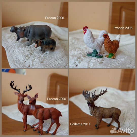 Фигурки животных Collecta, Procon, mojo