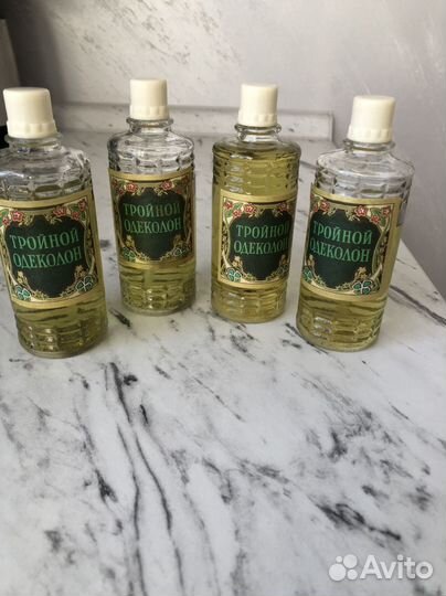 Одеколон тройной СССР