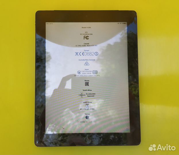 iPad A1396 на запчасти