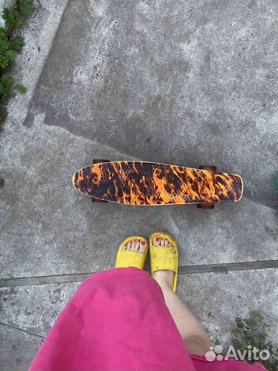 Пенни борд светящийся