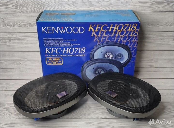 Колонки kenwood 718 новые 320w