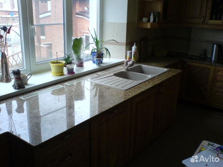 Акриловая столешница, под размеры