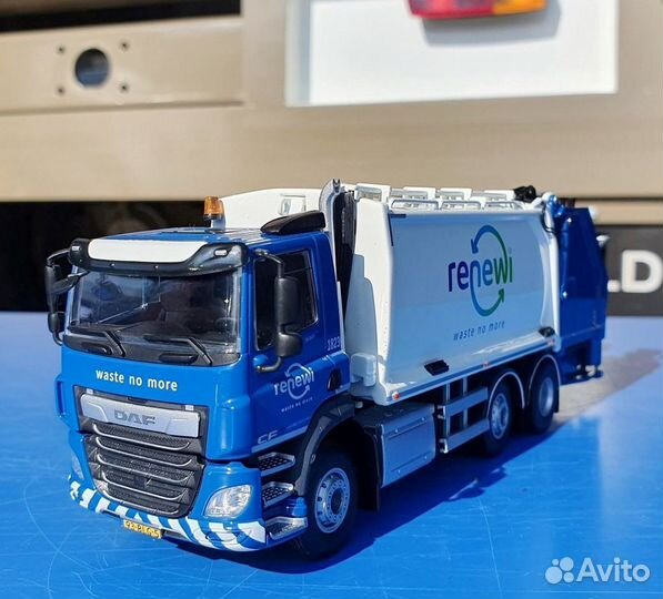 1/50 мусоровоз DAF коммунальная машина Tekno