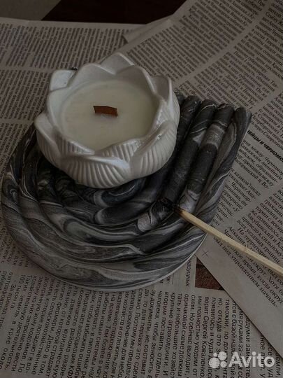 Свеча ручной работы