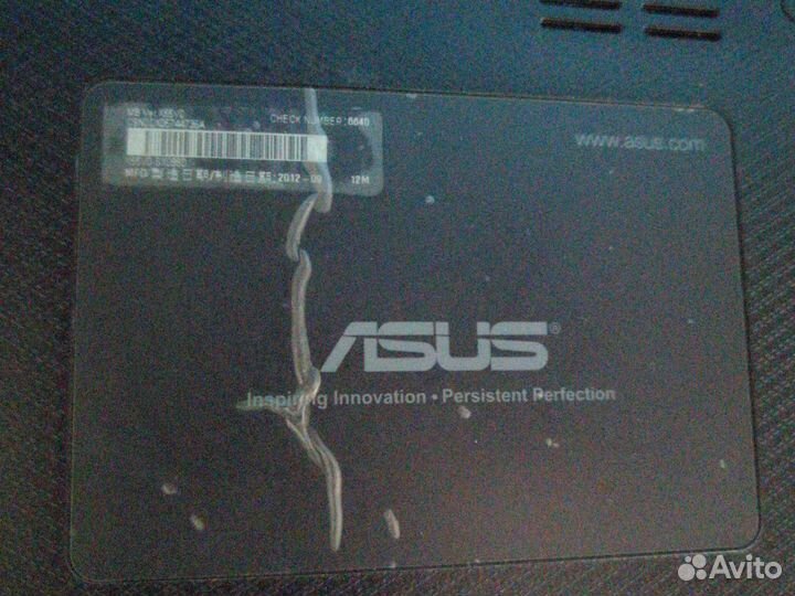 Ноутбук asus X55VD