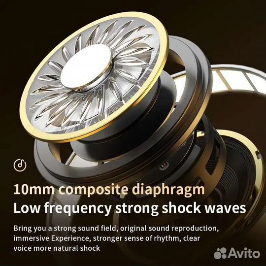 Беспроводные наушники новые