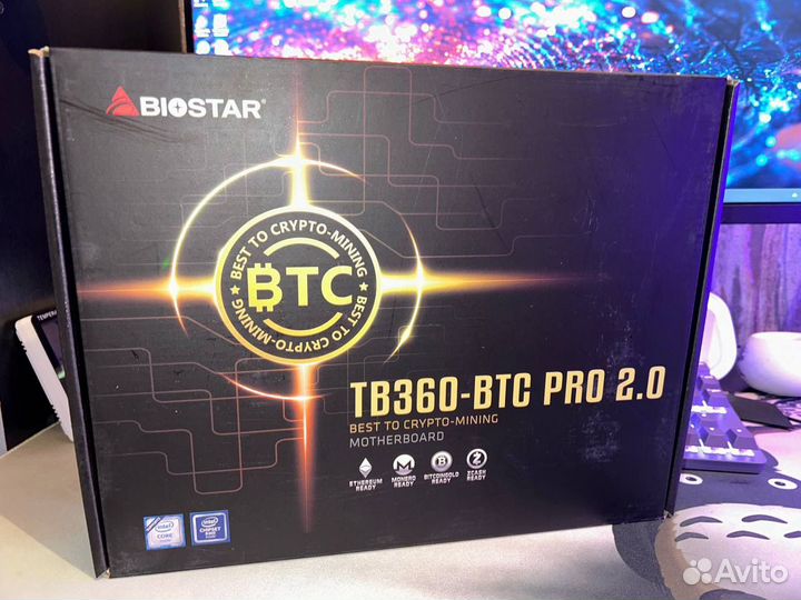 Тушка для майнинг фермы на 12 GPU видеокарт TB360