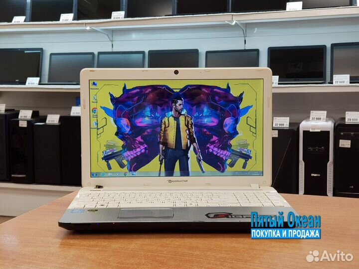 Ноутбук Packard Bell 15, Core i3 2310, GeForce 1Gb