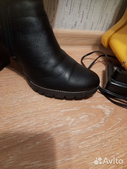 Сапоги зимние, натуральная кожа, 39 размер