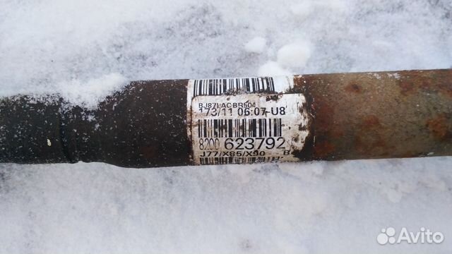 Привод передний левый Renault Sandero