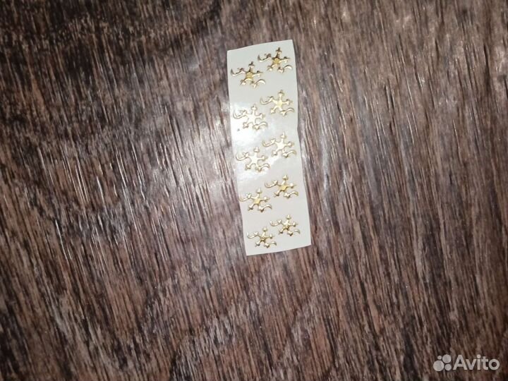 Термо наклейки на ногти