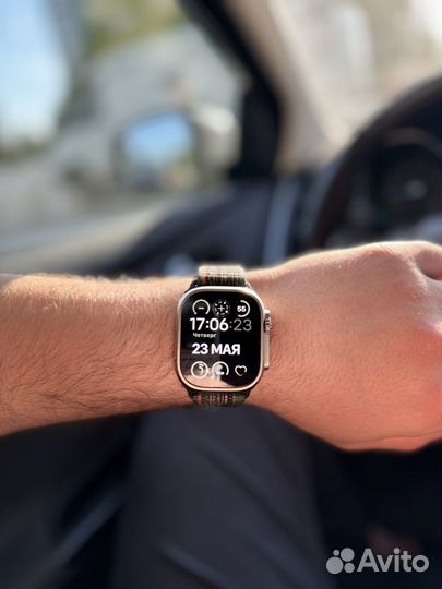 Apple watch ultra 49mm titanium