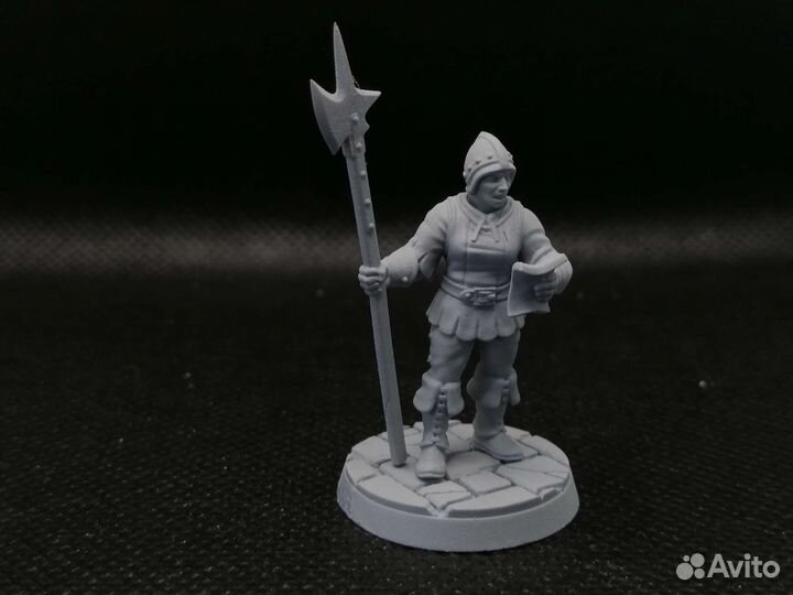 Фигурки стражников для DnD и прочих нри