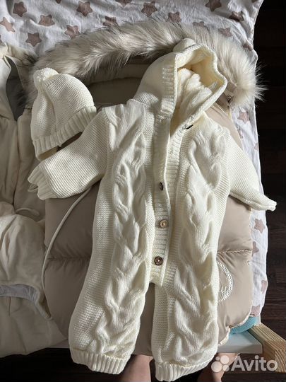 Зимний конверт для новорождённых