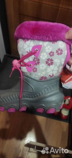 Детские резиновые сапоги 25