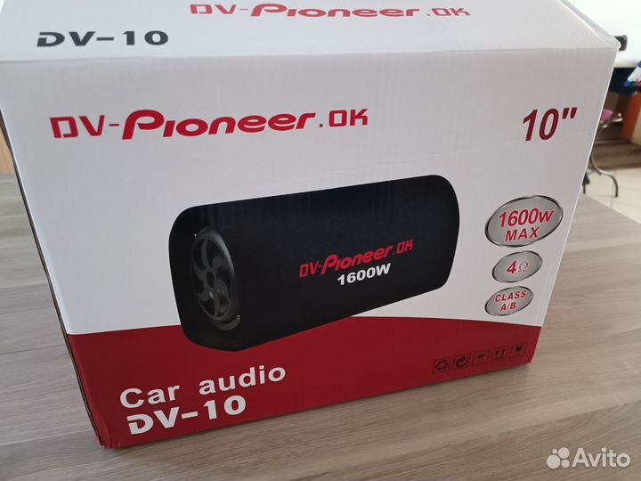 Сабвуфер активный новый Pioneer DV-10 10