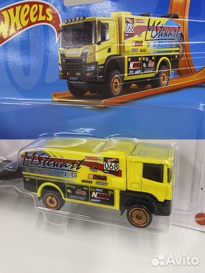 Hot wheels Scania Ralli truck