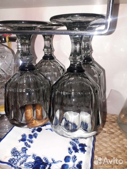 Бокалы граненые