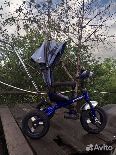 Детский велосипед с ручкой