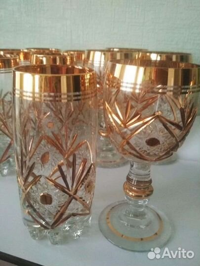 Хрустальные бокалы