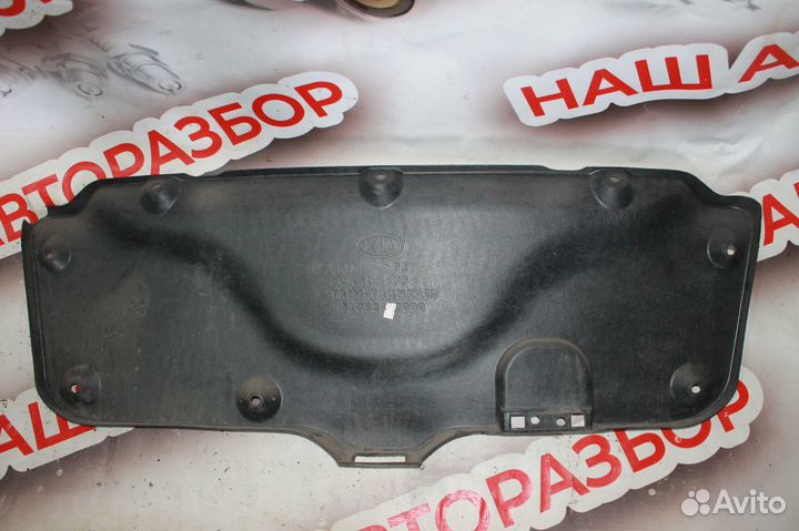 Обшивка багажника kia rio 3