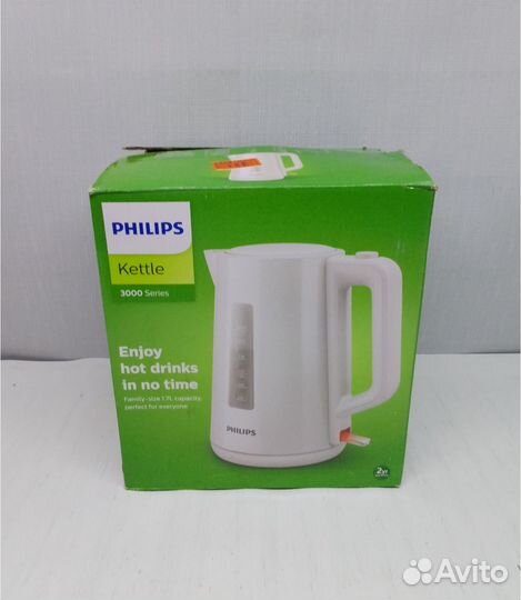 Электрический чайник Philips HD9318/00, белый