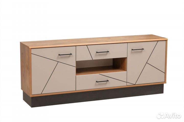 Тумба для тв 160 см грей (серый)