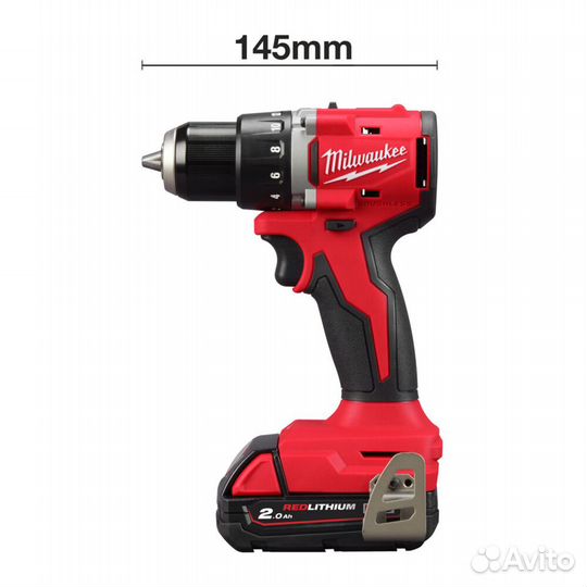 Акк. дрель-шуруповерт Milwaukee M18 blddrc-202C