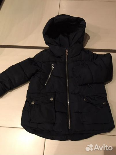 Курточка зимняя Zara 110