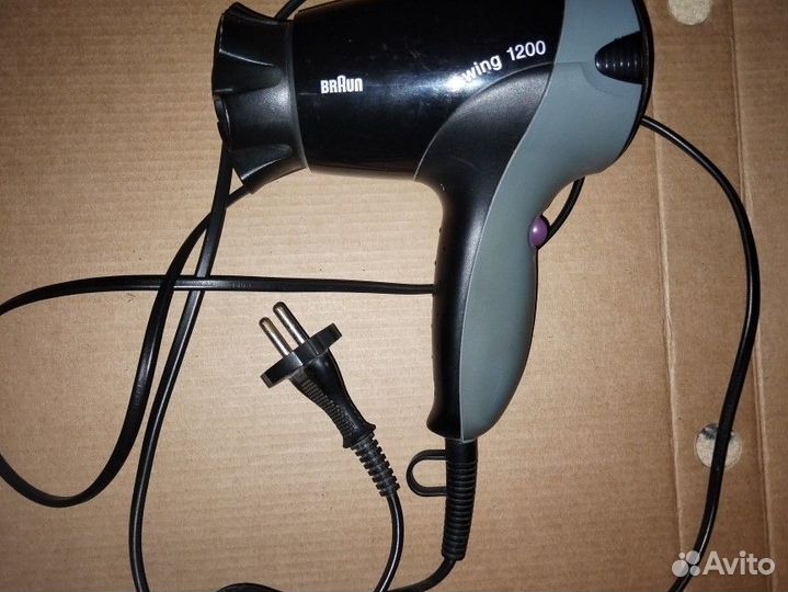 Фен для волос Braun swing 1200