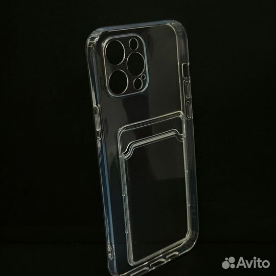 Чехол с кармашком для банковской карты