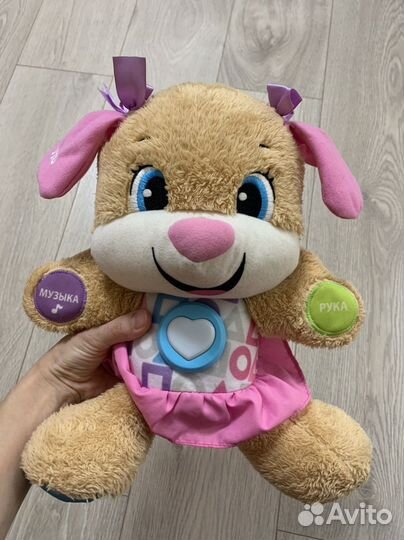 Сестричка ученого щенка Fisher price