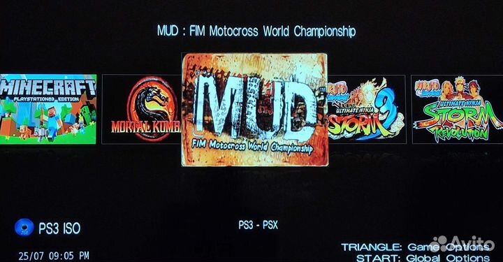 PlayStation 3 Slim Прошитая много игр