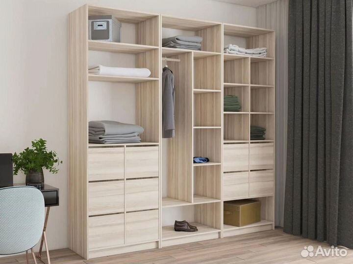 Гардеробная по индивидуальным размерам