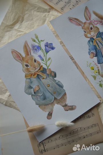 Картина акварельная 