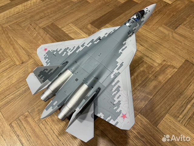 Коллекционная модель самолета су-57 купить в Москве | Хобби и отдых | Авито