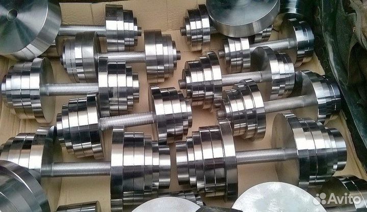 Гантели от 6 кг до 120кг, штанги до 200кг, турники