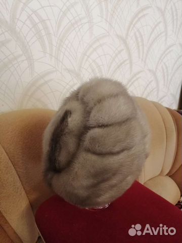 Шапка норковая женская 58