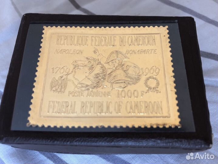 Золотая марка Republic of Cameroon