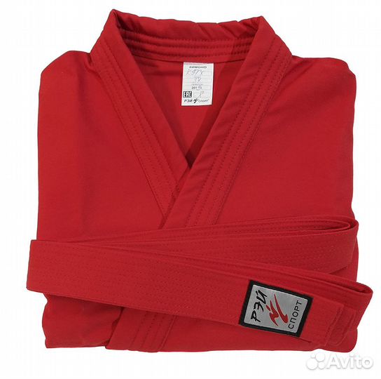 Кимоно для унибоя Рэй-Спорт красное (32)