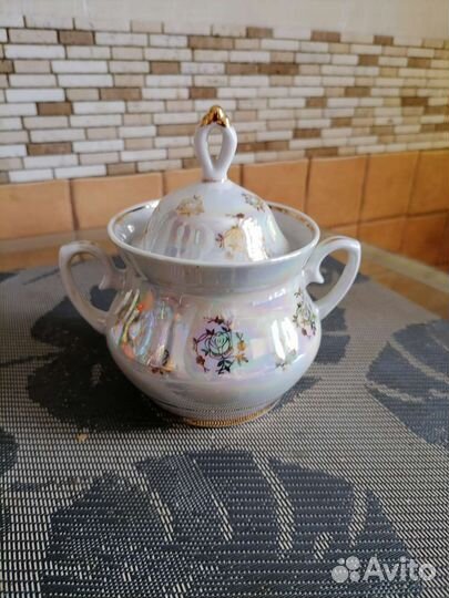 Чайный сервиз фарфор СССР