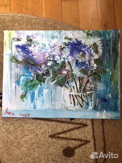 Картина маслом на холсте натюрморт