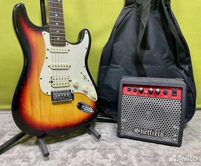 Электрогитара с комбиком