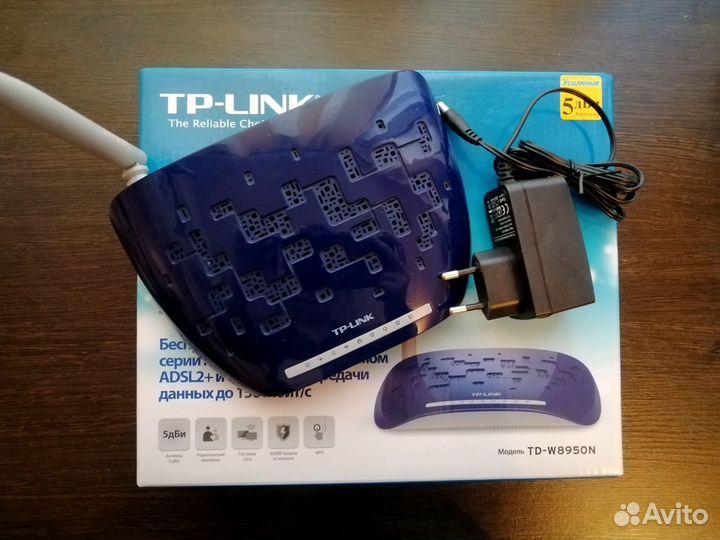 Беспроводной маршрутизатор TP-link td-w8950n-adsl2