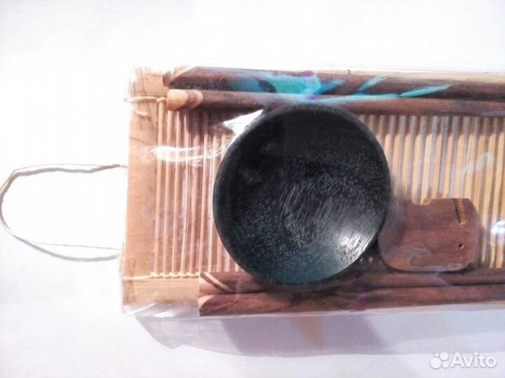 Новый, в гермет. уп-ке набор суши и роллов, бамбук