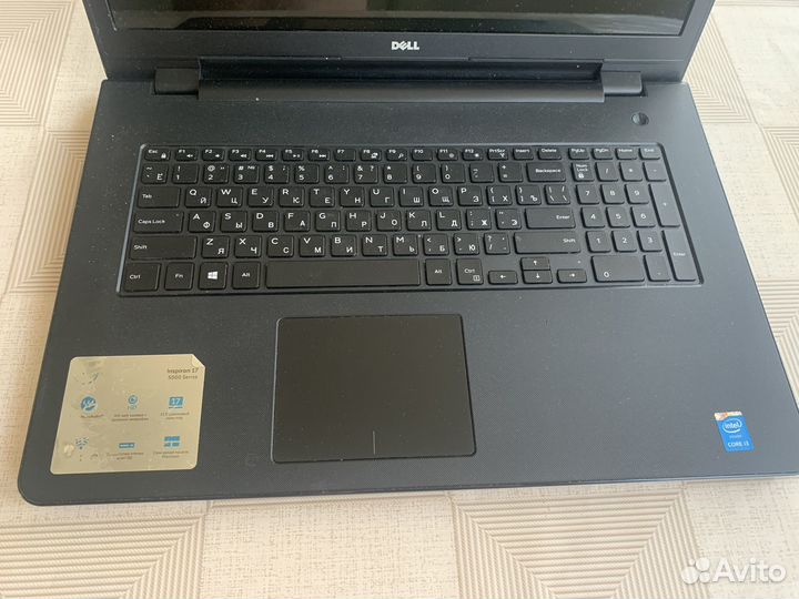 Ноутбук dell Inspiron 5758 17.3 5005U