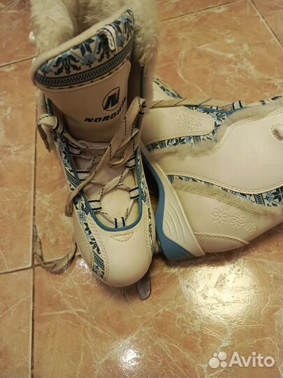 Коньки фигурные nordway 39 размер
